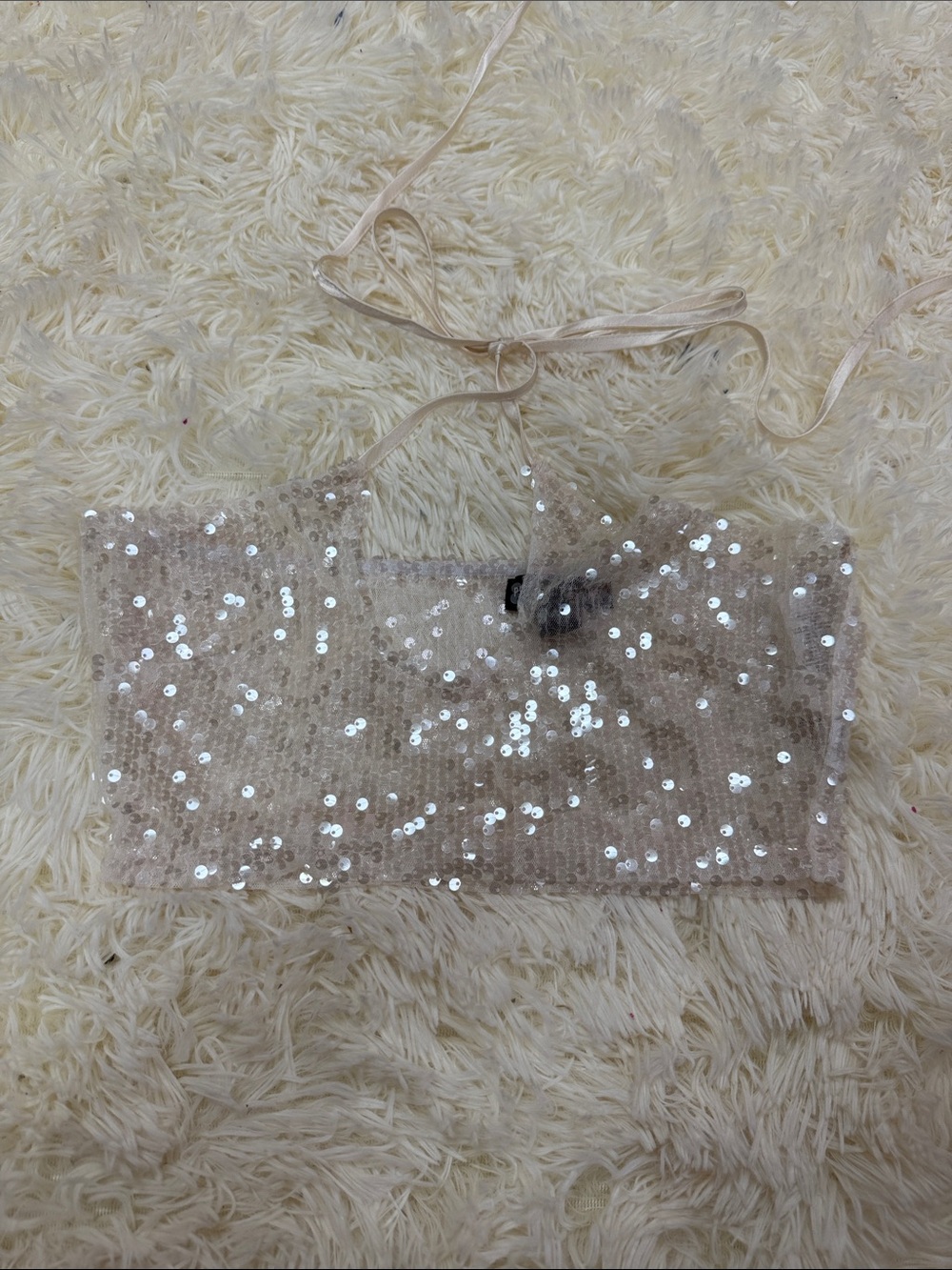 PRETTY LITTLE THING SEQUIN TOP